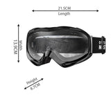 OutdoorMaster OTG Ski Goggles - Over Glasses Ski/Snowboard Goggles for Men, Women & Youth - 100% UV Protection-OM-5 - Front View