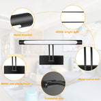Hardwired Picture Light for Wall Black,14 inch Night Light LED Wall Sconces for Pictures,Dart Board Lights Wall Lights for Dartboard Mirror Frame Gallery