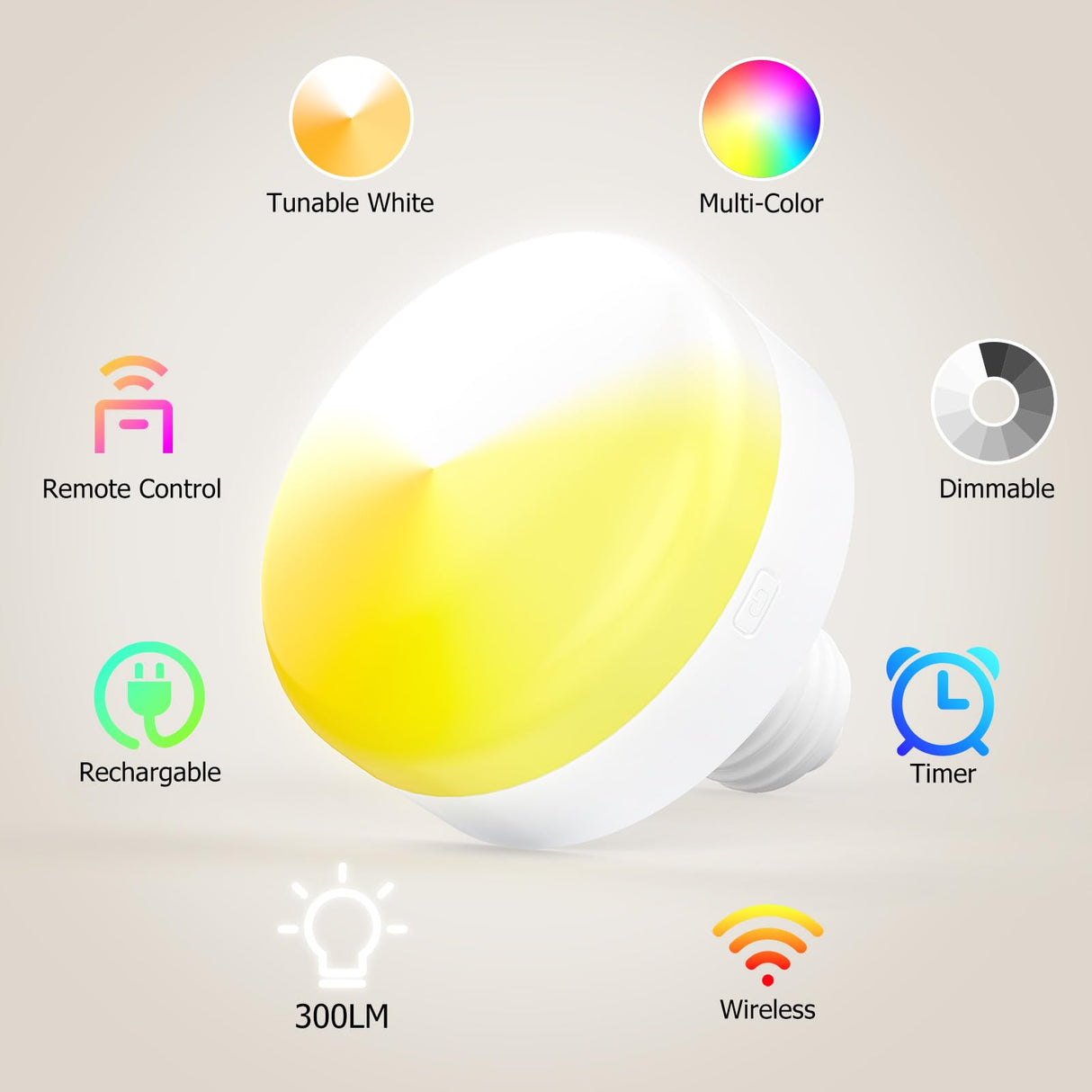 Battery Operated Wall Sconce, 5000mAh Rechargeable Dimmable RGB Wall Sconce Set of 2 with Remote, 3 Color Temperature Indoor Battery Powered Wall Lamp Light for Bedroom Living Room