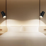 Battery Operated Wall Sconce CCT Dimmable Wireless Reading Light, Rechargeable LED Wall Light with Magnet Ball, Picture Wall Light Decor for Reading Bedroom Bedside - Low Angle