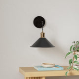 Battery Operated Wall Sconce, Wireless Wall Lights Set of 2, 13 RGB Colors Dimmable Battery Powered Wall Lamp with Remote Memory Function Auto Timer for Bedroom Living Room Hallway - Front View
