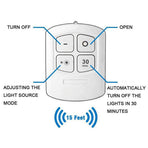3 LED Light Set with Remote - Cool White for Cabinets & Displays