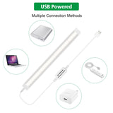 Led Under Cupboard Kitchen Lights, Dimmable Bar Cupboard Lights with Remote Control for Wardrobe,Cupboards, Closets, Display Cabinets（Natural White,2 Pack） - 45-Degree Angle