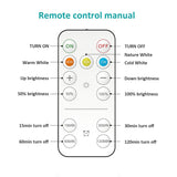 AIBOO Rechargeable Cabinet Lights, 6 Pack Puck Lights, 3 Colour, Remote, Black - Close-Up Angle