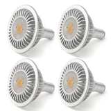 AR70 LED Light Bulb BA15D B15 Base, AC/DC12V Input, 7W 500lm for Home Household Commercial Lighting, 50W Halogen Lamp Replacement(Warm White,4 Pack)