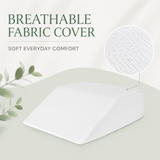 Memory Foam Bed Wedge Leg Support Elevation Pillow with Washable Breathable Cover 60.5 x 50 x 22cm - Extra Image