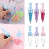 5D Diamond Painting Drill Pen Tool Purple Compatible with Oral-B Braun Philips