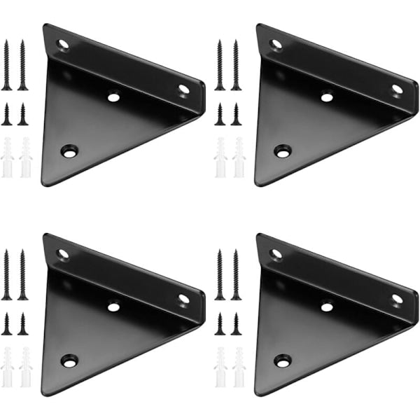 Invisible Triangular Floating Shelf Brackets