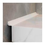 Self-adhesive sealing strip 2 m white compatible with bathtub shower sink wet room floor