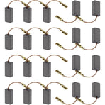 Carbon Brushes for Bosch Angle Grinder 15x8x5mm 20pcs Replacement Compatible Power Tool Repair Parts