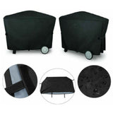 Weber Q3000 Q2000 Grill Waterproof Cover Outdoor Garden 112.4 x 64.1 x 95.6 cm - Top-Down View