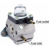 Mantis Tiller Parts Carburetor C1U-K54A with Air Filter Repower Kit for Mantis 2-Stroke 7222 7222E 7222M 7225 7230 7234 7240 7920 7924,