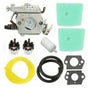 For Husqvarna 123l 323l 325 326 323 lawn mower carburetor repair kit.