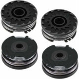 Bosch F016800351 Refill and integrated 6 m long wire spool Ø 1.65 mm wire thickness for trimmers. - Top-Down View
