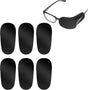 6 Pieces Eye Patches for Glasses, Reusable Eye Patches for Covering
