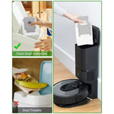 iRobot Roomba Clean Base Vacuum Bags 10-Pack Compatible with i3 i4 i6 i7 i8 j7 S9 E5 E6 E7