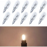 T6.5 Car Dashboard Bulb 10pcs, 3W 12V Indicator Light Compatible with Car Side Lights Accessories