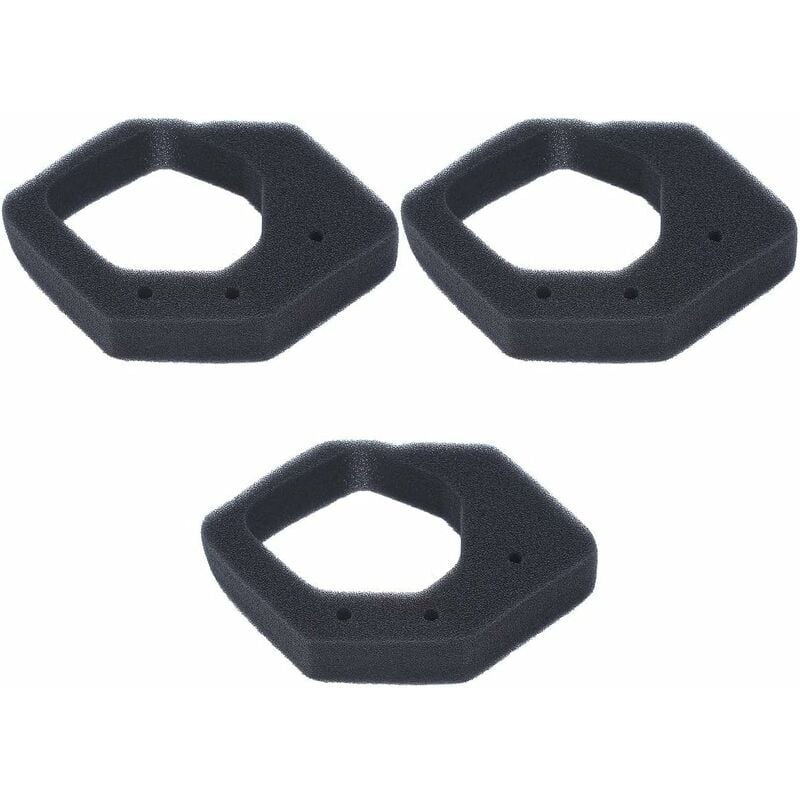 Air Filter 3Pcs Compatible with Honda GX25 GX25N GX25NT UMK425 ULT425 UMS425 HHT25S Lawn Mower Brushcutter 17211-Z0H-000