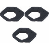 Air Filter 3Pcs Compatible with Honda GX25 GX25N GX25NT UMK425 ULT425 UMS425 HHT25S Lawn Mower Brushcutter 17211-Z0H-000 - 45-Degree Angle