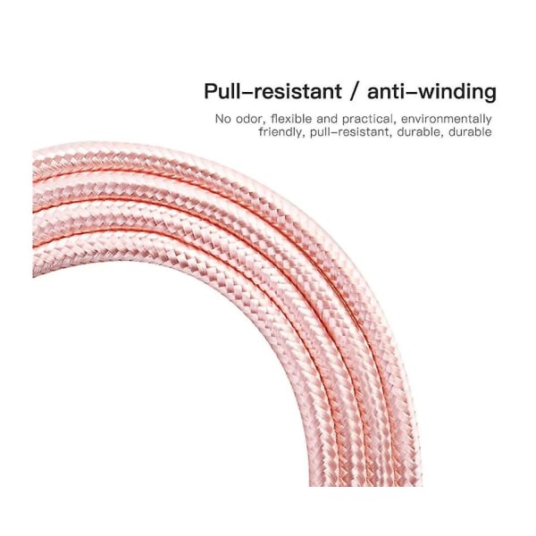 Compatible with Apple Fast Charging Cable Nylon 2m 2A iPhone