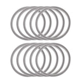 10-Pack Silicone O-Ring Seals for Nutribullet 600 Pro 900 Series Gray 85g