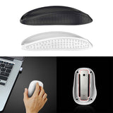 Compatible with Apple Magic Mouse 2 3 Ergonomic Mouse Pad White Base - Front View
