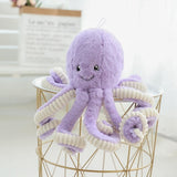 Large Stuffed Octopus Doll 18cm Children's Gift Compatible with Birthdays Christmas - Front View