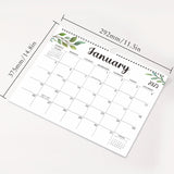 2025 Calendar - 14.5 x 11.4 inch 2025 Wall Calendar in Progress - Front View