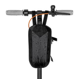 4L hard shell bag for electric scooter, waterproof EVA bag, front bag, hanging bag, bike bag for folding bike - Side View