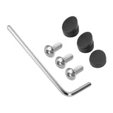 Compatible with Xiaomi Scooter Pro 2 Original Fender Screw Plug Adapter 3 Pieces Pink - Side View