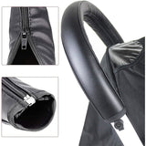 2 pcs universal stroller handle covers - Top-Down View