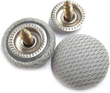 20Pcs Car Roof Repair Screw, Automotive Clips Auto Roof Snap Pins Retainer Practical Easy to Use Nylon Stable Car Roof Headliner Repair Kit Smooth Side - Top-Down View