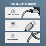 USB C to 3.5mm Aux Audio Cable with Charging, 2 in 1 USB C to 3.5mm Car Stereo Headset Audio Cable with PD 18W Charging Compatible with iPhone 16/15, Samsung Galaxy S25/S24/S23/S22+, Google Pixel 8 7