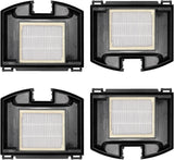 4 Pack HEPA Filters for Shark RV2310 Matrix Robot Vacuum Cleaner, Washable Filter Replacement Accessories