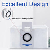 Dust Bags Spare Part for Ecovacs Deebot X1 X1 Plus T10 T10 Plus Robot Vacuum Cleaner Replacement Dust Garbage Bag Accessories (6 Pcs)