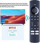 Replacement IR TV Remote Control for Insignia/Toshiba AMZ Smart TVs，Replace for NS-RCFNA-21 CT-RC1US-21 Remote