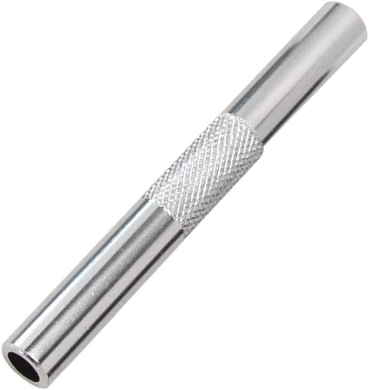 Portable Mini Straw Dispenser - Reusable Small Metal Straw Tube Drinking Set for Kitchen Outdoor Camping Travel Silver 2.24