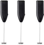 Frother Milk Electric Black (3 Pack)