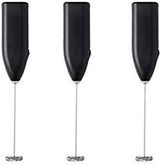 Frother Milk Electric Black (3 Pack) - Side View