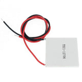 5pcs TEC1-12706 40 x 40MM 12V 60W Heatsink Thermoelectric Cooler Cooling Peltier Plate Module - Top-Down View