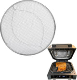 Stainless Steel Spatter Shield for Ninja Fg551 Foodi Smart XL Grill, Ninja XL Grill Accessories, Air Fryer Replacement Parts for Ninja 6 in 1 Smart Xl Indoor Grill