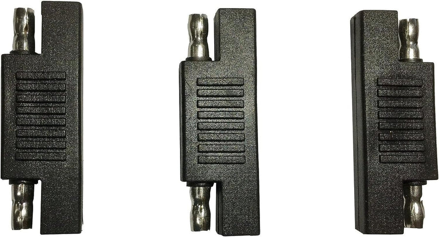 SAE Polarity Reverse Adapter Connectors for SAE to SAE Quick Disconnect Extension Cable, Solar Panel Battery Power Charger and Maintainer-3Pack