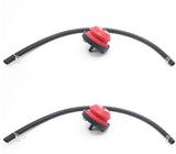 (Pack of 2) 951-10888A 570682A Primer Bulb Fuel Line Kit for Tecumseh Craftsman MTD Cub Cadet Troy Bilt Yard Machine Snow Blower 951-10888B 751-10888 951-10888 Small Engines HMSK100 HMSK105 HMSK110 - Side View