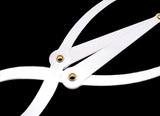 Golden Mean Calipers Golden Ratio Calipers Stainless Steel Eyebrow Ruler 1:1.618 Measure Tool for Tattoo Makeup