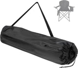 Camping Chair Replacement Bag for Coleman Portable Folding Chair Carry Bag with Shoulder Strap, Protective Carrying Chair Bag for Travel Outdoor Camping Sports, Black (Chair is Not Included)