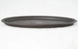 Oval Plastic Brown Humidity/Drip Tray for Bonsai Tree & House Indoor Plant - Outside Dimension 12.5"x 8.75"x 0.5"- (1023)