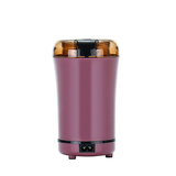 Mini coffee  Machine, Portable coffee Grinder with Transparent Protective Cover and Brush, 150W Strong Motor Power and Efficient Grinding, Silent and Practical, for Home and Kitchen - Front View