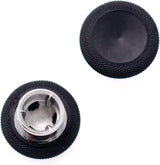 PartEGG 2-pcs Short Concave Magnetic Analog Thumbstick Replacement for Xbox Elite Wireless Controller Series Gen 2 1797 Standard Height Sticks (Black) - Top-Down View