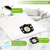 Kärcher Vacuum Bags 10 pcs Compatible with WD4 WD5 WD6 MV4 MV5 MV6 - Side View