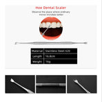 Dentist Stainless Steel Tartar Remover Set of 4